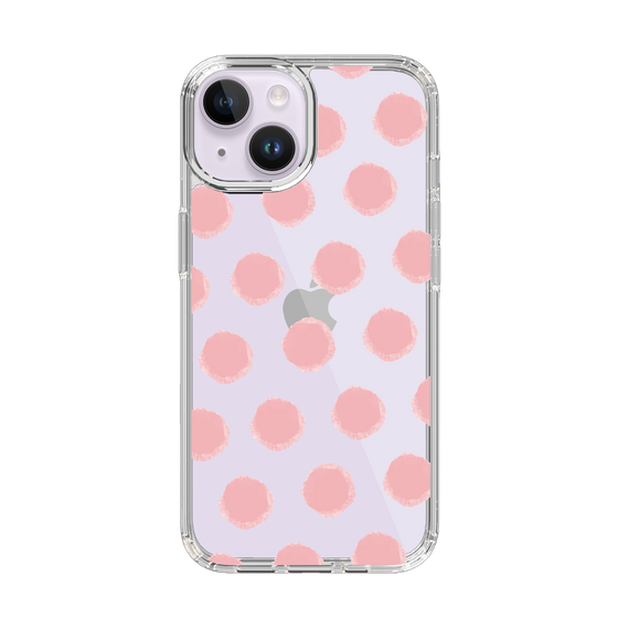 Slim Protection Case［ Original - Favorite Color Polka Dots - Pink ］