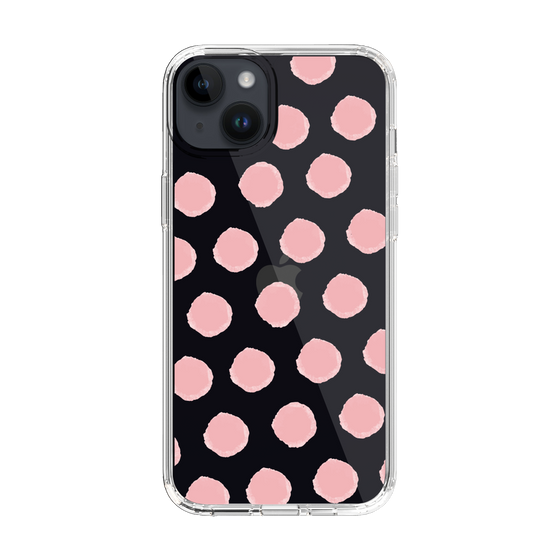 Slim Protection Case［ Original - Favorite Color Polka Dots - Pink ］