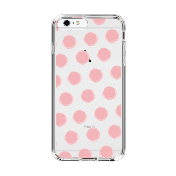 Slim Protection Case［ Original - Favorite Color Polka Dots - Pink ］