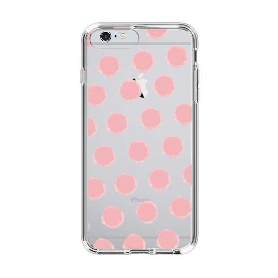 Slim Protection Case［ Original - Favorite Color Polka Dots - Pink ］