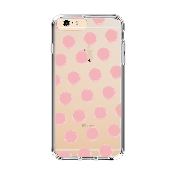 Slim Protection Case［ Original - Favorite Color Polka Dots - Pink ］