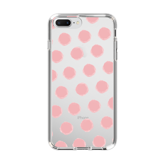 Slim Protection Case［ Original - Favorite Color Polka Dots - Pink ］