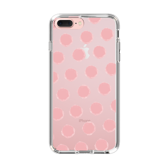 Slim Protection Case［ Original - Favorite Color Polka Dots - Pink ］