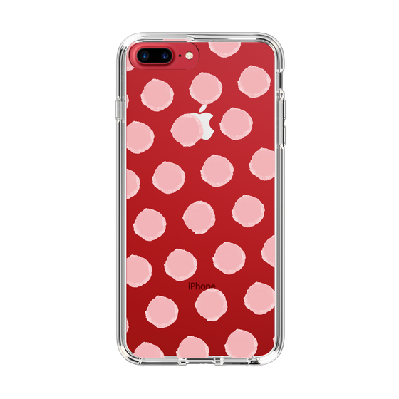 Slim Protection Case［ Original - Favorite Color Polka Dots - Pink ］