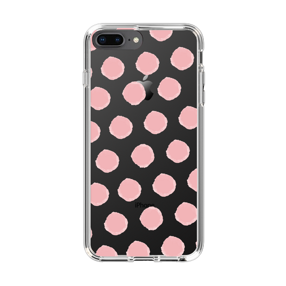 Slim Protection Case［ Original - Favorite Color Polka Dots - Pink ］