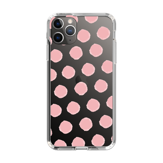 Slim Protection Case［ Original - Favorite Color Polka Dots - Pink ］