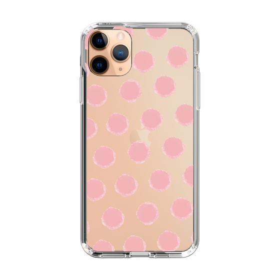 Slim Protection Case［ Original - Favorite Color Polka Dots - Pink ］