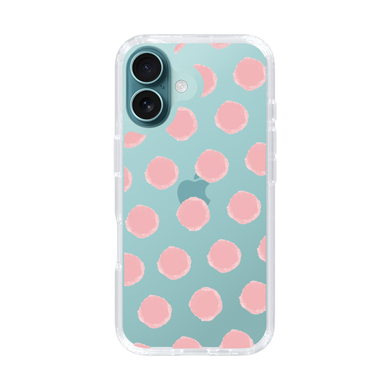 Slim Protection Case［ Original - Favorite Color Polka Dots - Pink ］