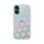 Slim Protection Case［ Original - Favorite Color Polka Dots - Pink ］