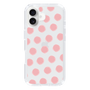 Slim Protection Case［ Original - Favorite Color Polka Dots - Pink ］