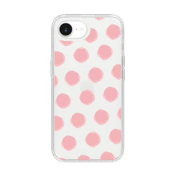 Slim Protection Case［ Original - Favorite Color Polka Dots - Pink ］