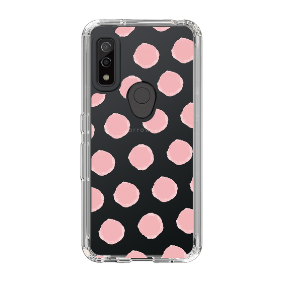 Slim Protection Case［ Original - Favorite Color Polka Dots - Pink ］