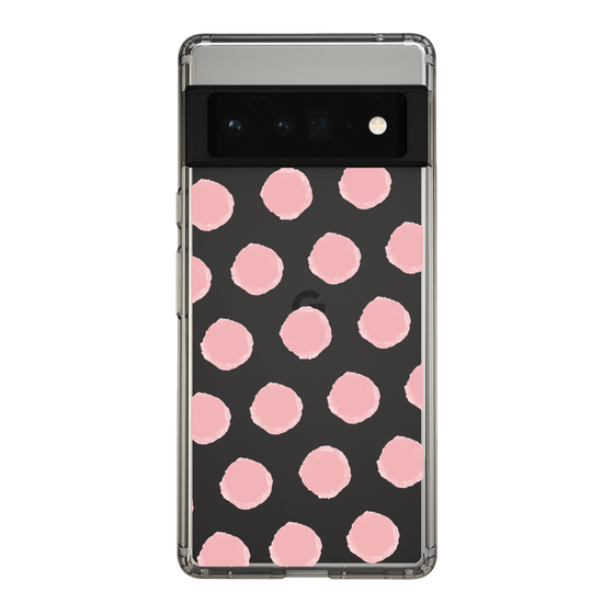Slim Protection Case［ Original - Favorite Color Polka Dots - Pink ］