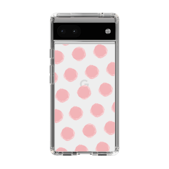 Slim Protection Case［ Original - Favorite Color Polka Dots - Pink ］