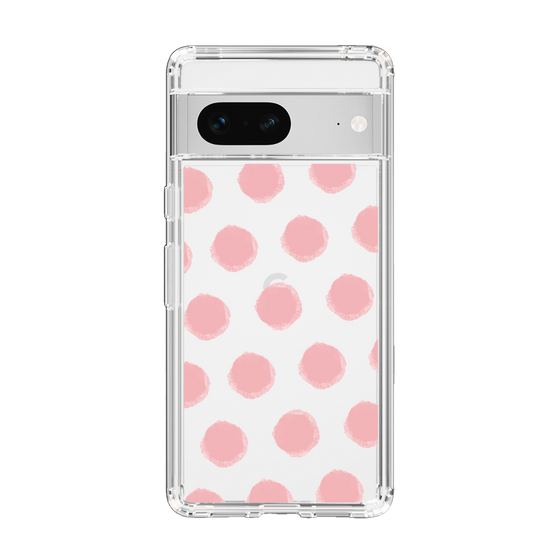 Slim Protection Case［ Original - Favorite Color Polka Dots - Pink ］