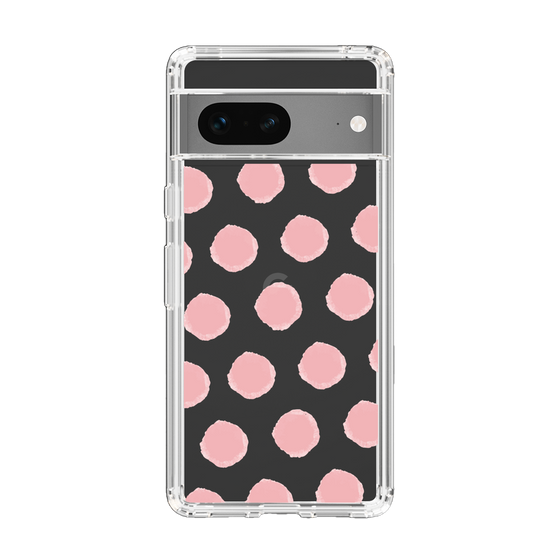 Slim Protection Case［ Original - Favorite Color Polka Dots - Pink ］