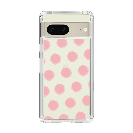Slim Protection Case［ Original - Favorite Color Polka Dots - Pink ］