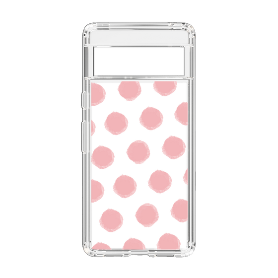Slim Protection Case［ Original - Favorite Color Polka Dots - Pink ］