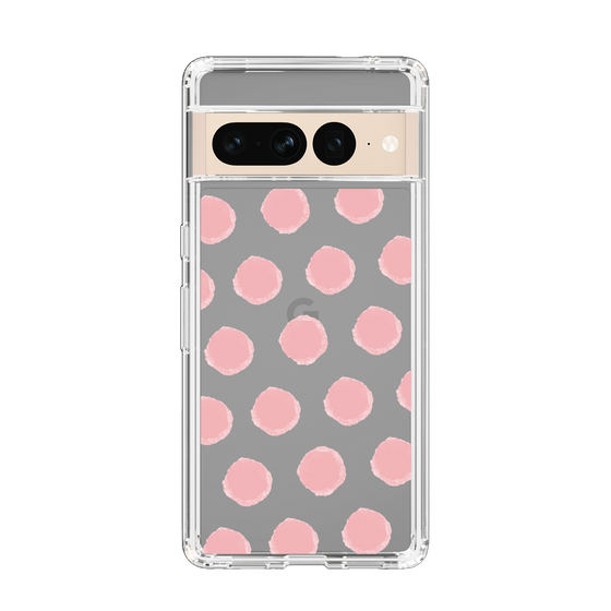 Slim Protection Case［ Original - Favorite Color Polka Dots - Pink ］