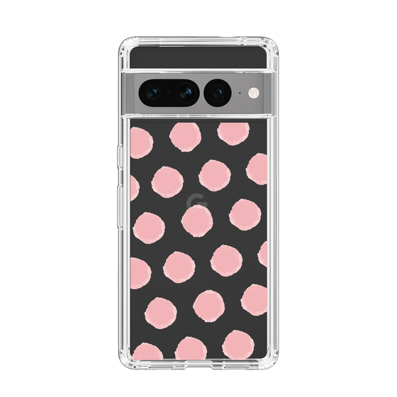 Slim Protection Case［ Original - Favorite Color Polka Dots - Pink ］