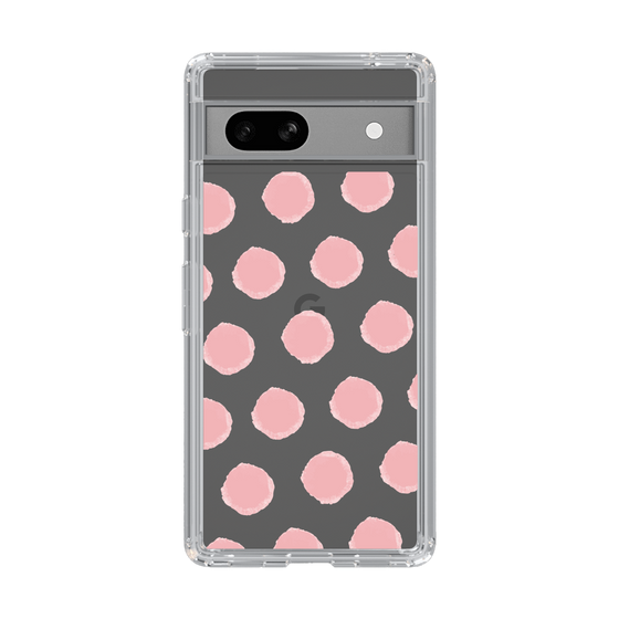 Slim Protection Case［ Original - Favorite Color Polka Dots - Pink ］