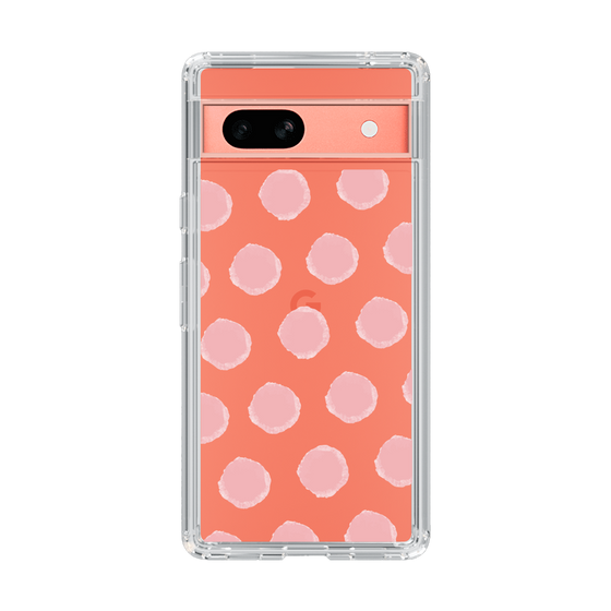 Slim Protection Case［ Original - Favorite Color Polka Dots - Pink ］