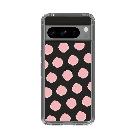 Slim Protection Case［ Original - Favorite Color Polka Dots - Pink ］