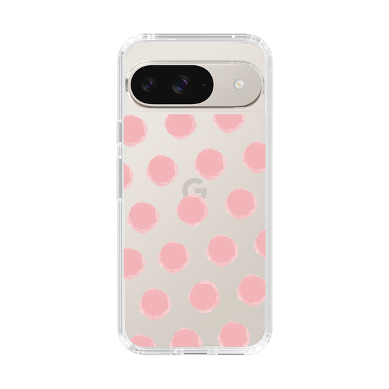Slim Protection Case［ Original - Favorite Color Polka Dots - Pink ］