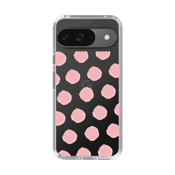 Slim Protection Case［ Original - Favorite Color Polka Dots - Pink ］