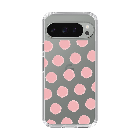 Slim Protection Case［ Original - Favorite Color Polka Dots - Pink ］