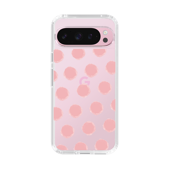 Slim Protection Case［ Original - Favorite Color Polka Dots - Pink ］