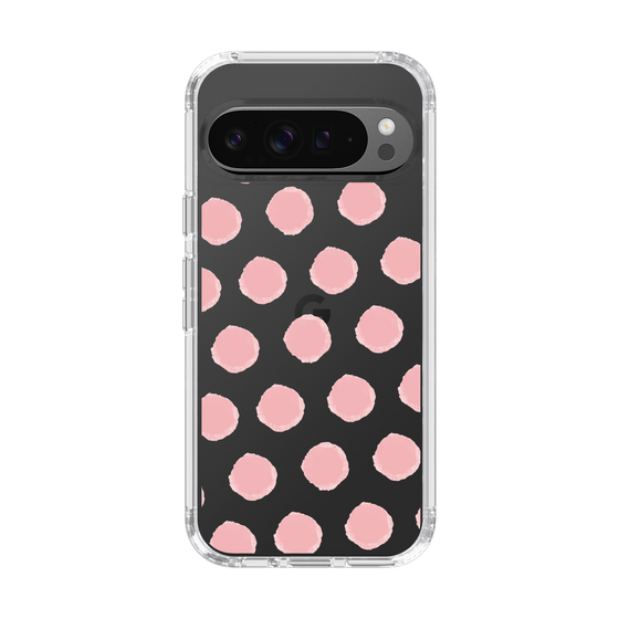 Slim Protection Case［ Original - Favorite Color Polka Dots - Pink ］