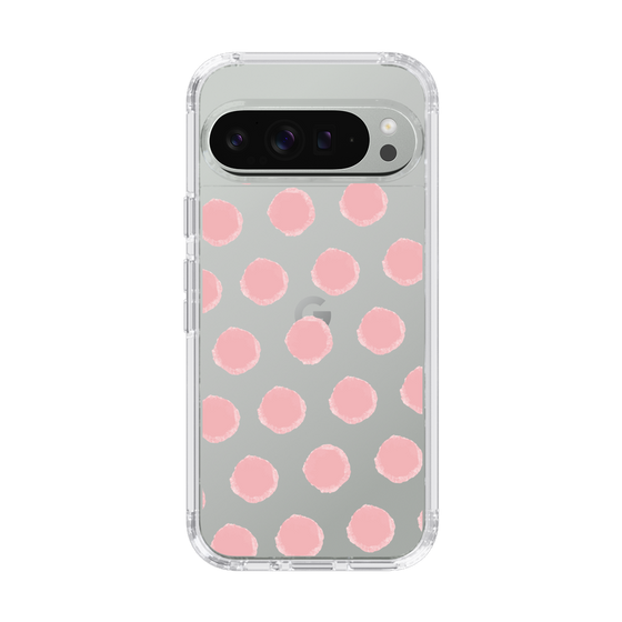 Slim Protection Case［ Original - Favorite Color Polka Dots - Pink ］