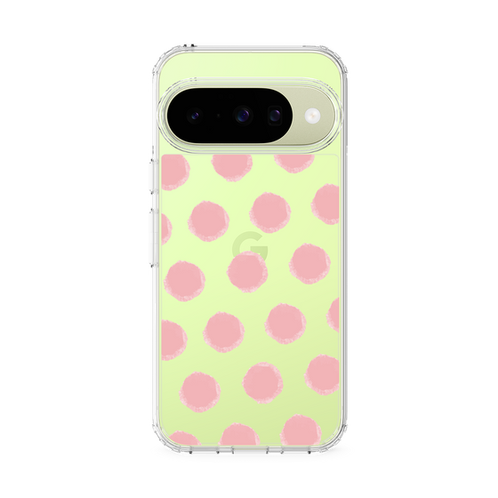 Slim Protection Case［ Original - Favorite Color Polka Dots - Pink ］