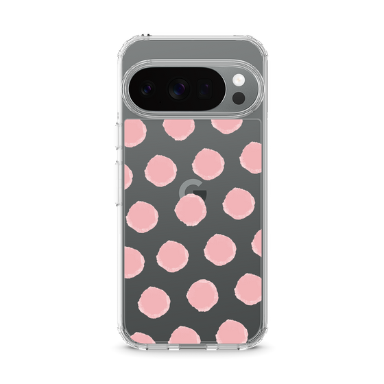Slim Protection Case［ Original - Favorite Color Polka Dots - Pink ］