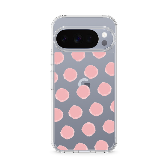 Slim Protection Case［ Original - Favorite Color Polka Dots - Pink ］