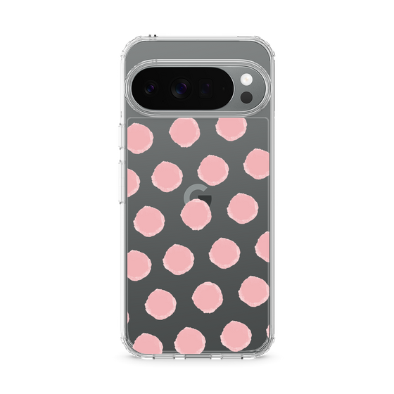 Slim Protection Case［ Original - Favorite Color Polka Dots - Pink ］