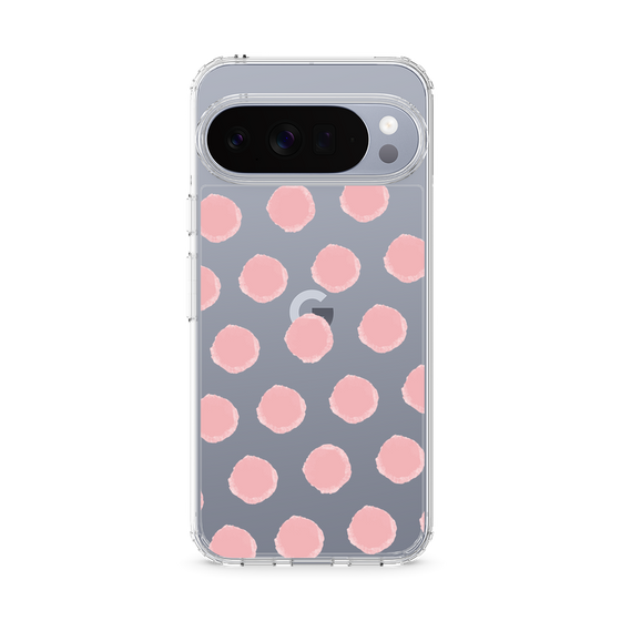 Slim Protection Case［ Original - Favorite Color Polka Dots - Pink ］