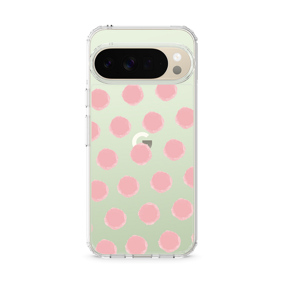 Slim Protection Case［ Original - Favorite Color Polka Dots - Pink ］