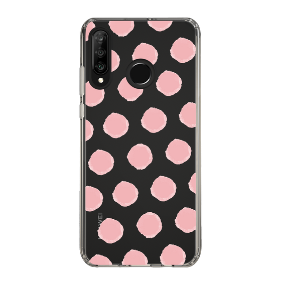 Slim Protection Case［ Original - Favorite Color Polka Dots - Pink ］
