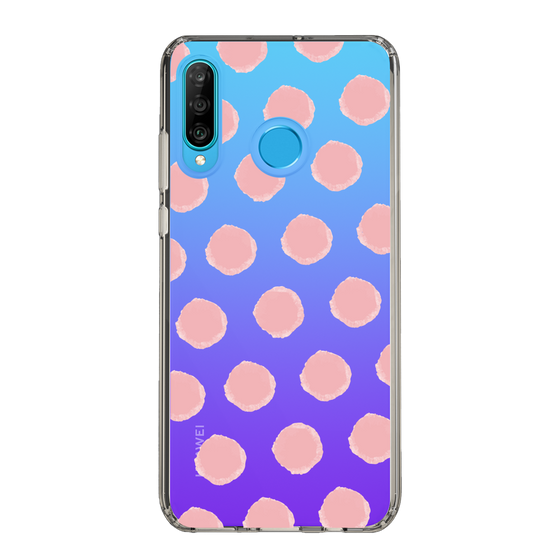 Slim Protection Case［ Original - Favorite Color Polka Dots - Pink ］