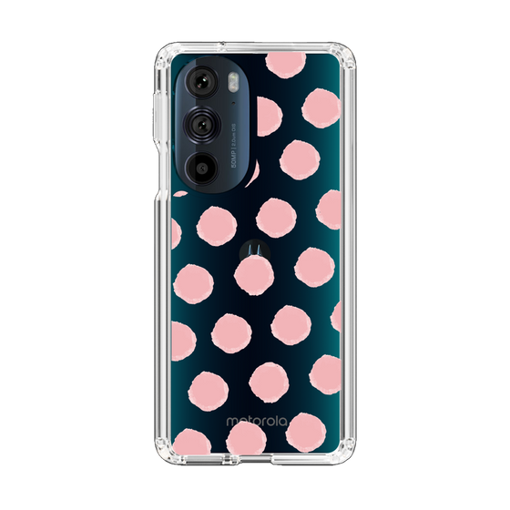 Slim Protection Case［ Original - Favorite Color Polka Dots - Pink ］