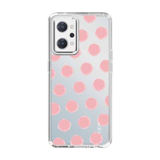 Slim Protection Case［ Original - Favorite Color Polka Dots - Pink ］