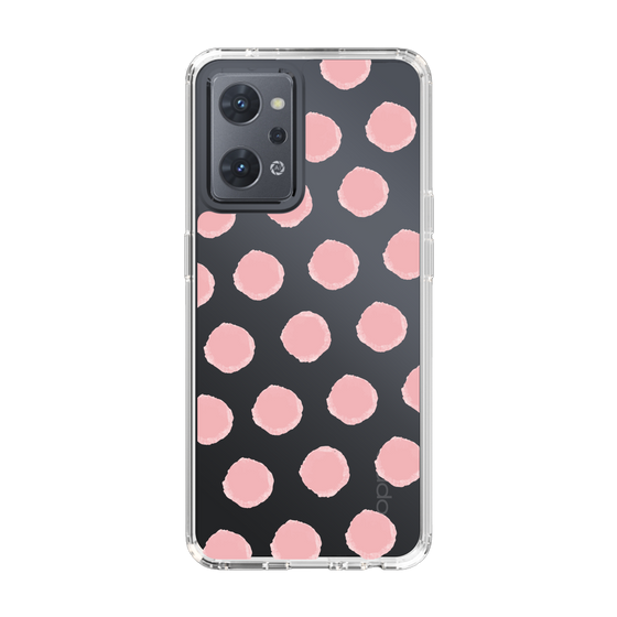 Slim Protection Case［ Original - Favorite Color Polka Dots - Pink ］
