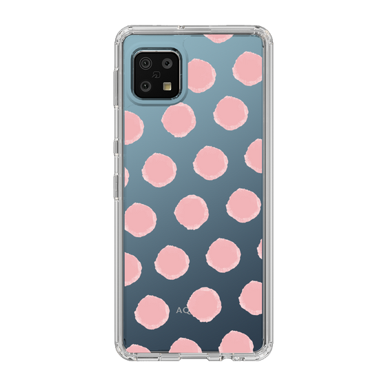 Slim Protection Case［ Original - Favorite Color Polka Dots - Pink ］