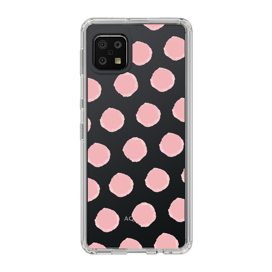 Slim Protection Case［ Original - Favorite Color Polka Dots - Pink ］