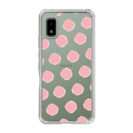 Slim Protection Case［ Original - Favorite Color Polka Dots - Pink ］