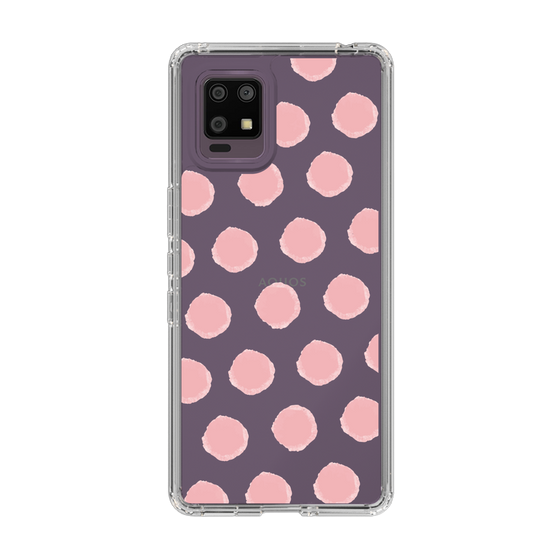Slim Protection Case［ Original - Favorite Color Polka Dots - Pink ］