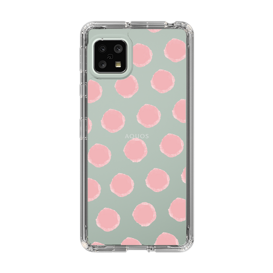 Slim Protection Case［ Original - Favorite Color Polka Dots - Pink ］
