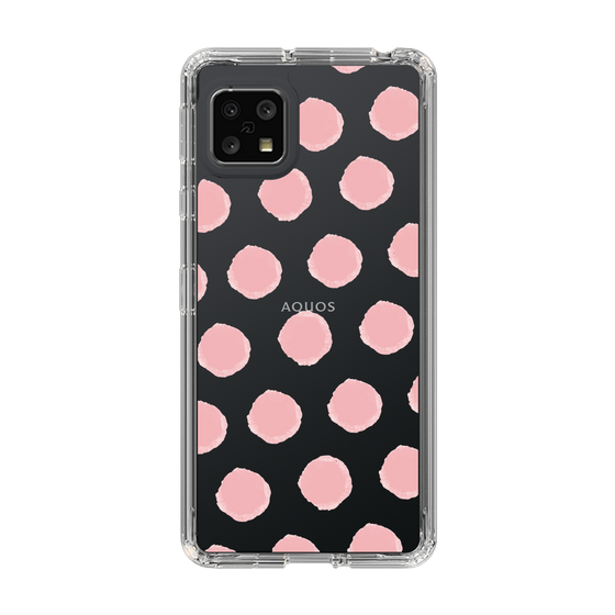 Slim Protection Case［ Original - Favorite Color Polka Dots - Pink ］